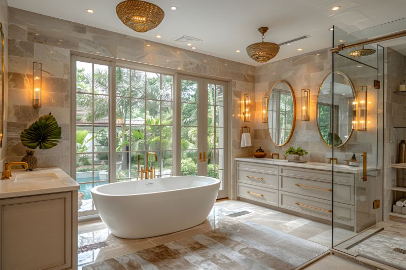 Luxurious Tub Area